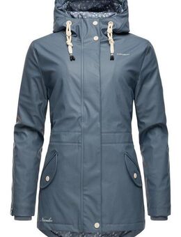 Navahoo Regenjacke Oceans Heart stylischer wasserdichter Regenmantel mit Kapuze