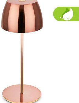 Briloner Leuchten LED Außen-Tischleuchte Serina Mini, LED wechselbar, Extra-Warmweiß, Akku Tischlampe, kabellos, IP44, Wohnzimmer, Schlafzimmer, Outdoor
