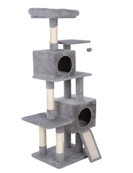 zooplus Basics Kratzbaum groß - grau