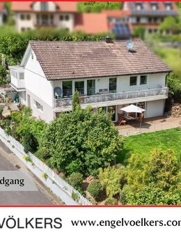 Weitblick, Ruhe & Raum: Großzügiges EFH mit ELW und Traumterrasse in Leinach - Leinach