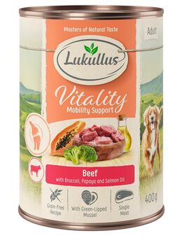 Unterstützung der Beweglichkeit: Rind (getreidefrei) - 6 x 400 g