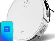 Medion® Saugroboter S35 (MD 11899), intelligente S-Linien Navigation, 4 kPa Saugleistung, App-Steuerung, Teppicherkennung, 120 min Laufzeit, Ladestation