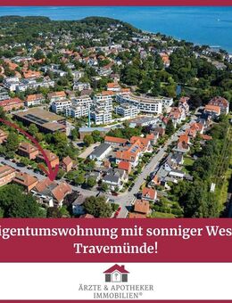 Charmante Eigentumswohnung mit sonniger West-Terrasse in Travemünde! - Lübeck