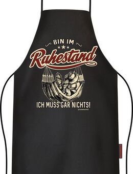 Witziges Grillschürze Bin im Ruhestand Kochschürze Kochen grillen - Berlin