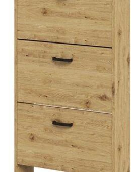 FMD Schuhschrank Step 5 Schuhkipper mit 5 Schuhklappen, Höhe 168,5 cm, Tiefe 17 cm