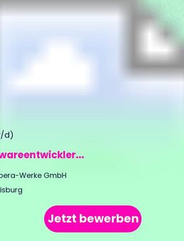 Softwareentwickler (m/w/d) - Duisburg