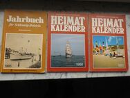 Jahrbuch für Schleswig-Holstein 1995 + Heimatkalender 1985+1988 zus. 5,- - Flensburg