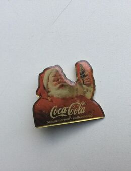 Coca-Cola Santa Clause mit Flasche Sammler Pin - Fulda