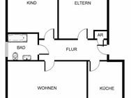 Demnächst frei! 3-Zimmer-Wohnung in Bergkamen Nordberg - Bergkamen