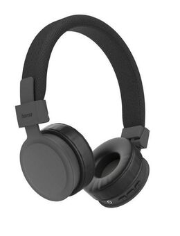 Hama Bluetooth Kopfhörer "Freedom Lit II" (kabellos, On-Ear, faltbar) Bluetooth-Kopfhörer (integriertes Mikrofon)