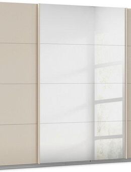 rauch Schwebetürenschrank Kleiderschrank Kleiderschränke Schrank Garderobe AGORDO mit Glasfront durchdachte Innenausstattung, in 4 Breiten und 2 Höhen MADE IN GERMANY