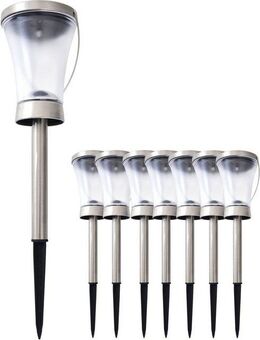 näve LED Solarleuchte Veronica, LED fest integriert, Warmweiß