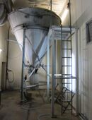 Edelstahl Konusmischer 6qm mit neuem Ersatzantrieb abzugeben ! in 36318