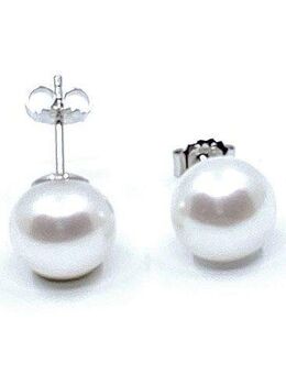 Firetti Perlenohrringe Schmuck Geschenk Ohrschmuck Perle, Made in Germany - mit Süßwasserzuchtperle