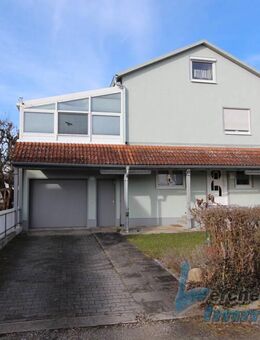 *** Doppelhaushälfte mit Wintergarten in ruhiger Siedlungslage von Plattling *** - Plattling