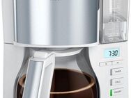 Melitta Filterkaffeemaschine Look Timer 1025-07 weiß, 1,25l Kaffeekanne, Papierfilter 1x4