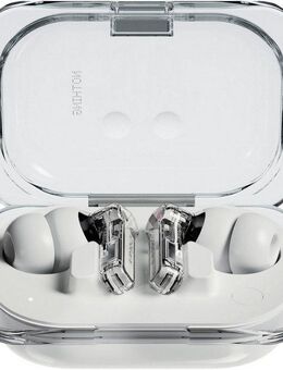 NOTHING Ear (a) Kopfhörer (Active Noise Cancelling (ANC), Hi-Res, LED Ladestandsanzeige, Transparenzmodus, Bluetooth)