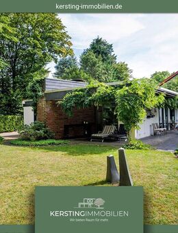 Großzügiger Bungalow mit Privatsphäre in brillanter Lage zwischen Stadtwald und Musikerviertel - Krefeld