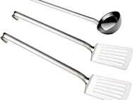 PINTINOX Kochbesteck-Set Professional (Set, 3-tlg), Grill/Kochbesteck (Schöpflöffel, 2 Bratenwender)