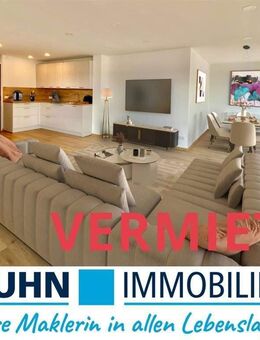 Ein Traum! Penthousewohnung im Zentrum von Bad Kissingen, ganztägig anfahrbar mit Aufzug und TG. - Bad Kissingen