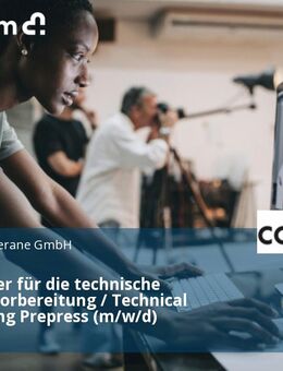 Mitarbeiter für die technische Auftragsvorbereitung / Technical Engineering Prepress (m/w/d) - Meerane