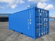 20'DV Seecontainer Lagercontainer RAL5010 Enzianblau neuwertig - Hamburg