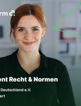 Referent Recht und Normen (m/w/d) - Stuttgart