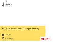 PR & Communications Manager (m/w/d) - Starnberg