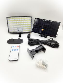 226 LED Solar Lampe Außenstrahler mit Bewedungsmelder Neu - Neumünster
