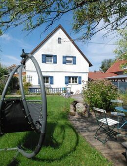 Eine Perle in Schongau: Historisches Stadthaus mit Schwimmteich und traumhaftem Garten - Schongau