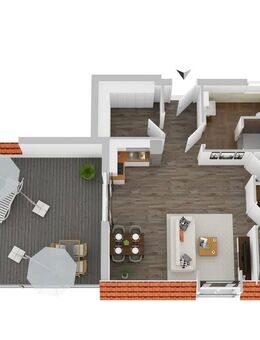 Die Stadt liegt dir zu Füßen! Dachgeschosswohnung zum Kauf - Provisionsfrei - Lingen (Ems)