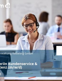 MitarbeiteriIn Kundenservice & Büroassistenz (m/w/d) - Regensburg