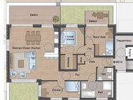 exklusives Penthouse in ruhiger Zentrumslage Wohnquartier Bachstraße, am alten Markt Obersontheim - Obersontheim