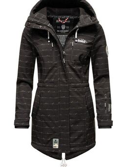 Marikoo Funktionsmantel Zimtzicke Wasserdichter Softshell Parka mit Kapuze
