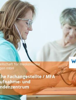 Medizinische Fachangestellte / MFA (m/w/d) Aufnahme- und Sprechstundenzentrum - Heide