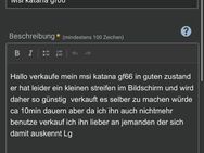 Msi katana gf66 - Gladbeck