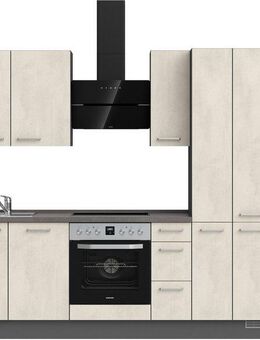 nobilia® Küchenzeile "Riva II", vormontiert, Ausrichtung wählbar, Breite 270 cm, wahlw. mit E-Geräten