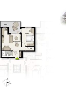 Clever investieren: Moderne 2-Zimmer-Neubauwohnung mit Top-Vermietungspotenzial! - Böblingen