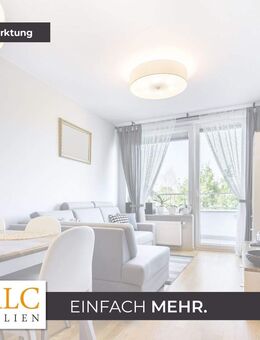 Einfach Mehr: 4-Zimmer-Etagen-Wohnung, 120 m², Kachelofen, Süd-Balkon, Garage. Top-Lage. - Brunn (Bayern)