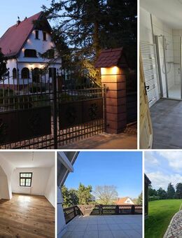 Mitte 2025 saniertes, freist. EFH mit Kamin, Terrasse, gr. Garage, Carport, Brunnen und gr. GS - Großpösna