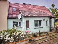 Kleines Haus mit Blick auf die Elbe - Tangerhütte