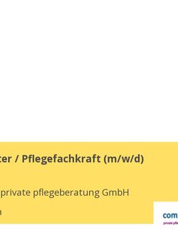 Pflegeberater / Pflegefachkraft (m/w/d) - München