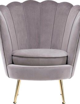 Kayoom Sessel Sofa Barbara 125, hochwertiger Velvet-Stoff mit samtweicher Haptik (1-St), Angesagtes 1-Sitzer-Sofa, Mini Sofa, Möbelfüße höhenverstellbar