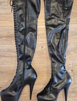 Pleaser High Heel Stiefel Gr. 44 / 13 - Harsefeld