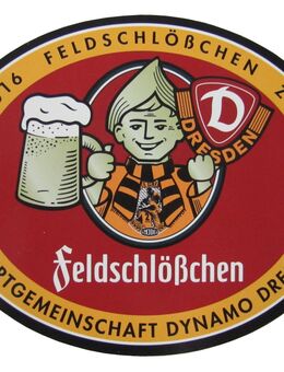 Brauerei Feldschlößchen - Dynamo Dresden - Aufkleber 10 x 8 cm - Doberschütz