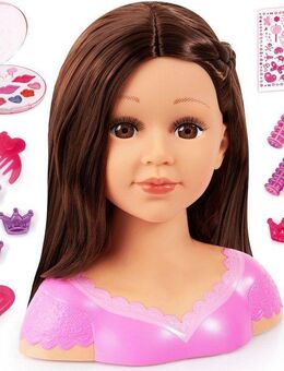 Bayer Frisier- & Schminkkopf Charlene Super Model, braun