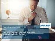 Lohnbuchhaltung - Payroll Specialist (m/w/d) Vollzeit / Teilzeit - Berlin