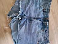 Jeans Hotpants Sterne Stickerei - Hannover