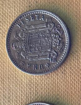 Münze Münzen Umlaufmünze Spanien 1 Peseta 1966 im Stern 73 - Alzey