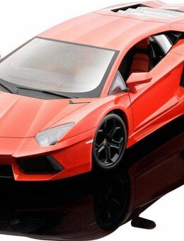 Maisto® Sammlerauto Lamborghini Aventador LP700-4 11, 1:24, orange, Maßstab 1:24, aus Metallspritzguss